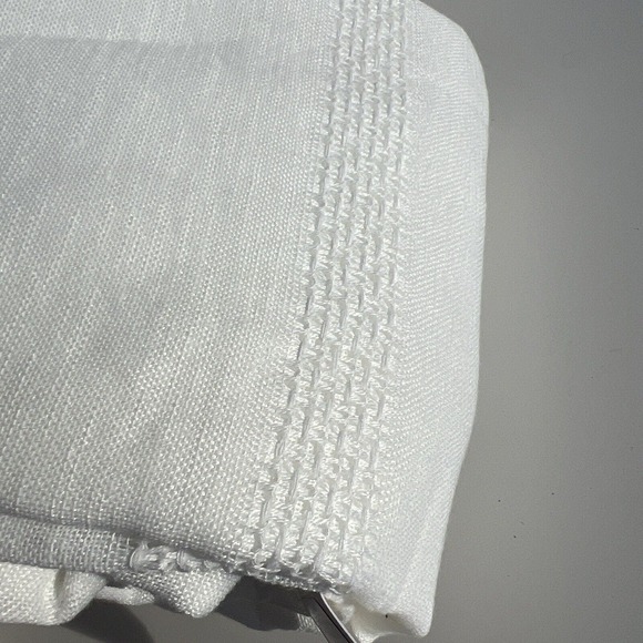 Hearth & Hand Magnolia Lace Insert Sheer Curtain Panel 108" L Cream (1 panel) - Picture 3 of 3